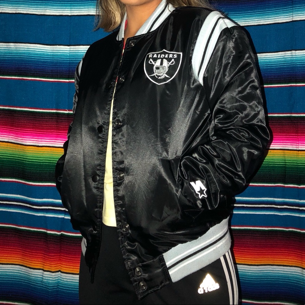 Raiders Vintage Style Bomber Jacket